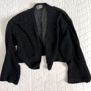 By Anthropologie Juliet Cropped Cardigan Sweater - one size